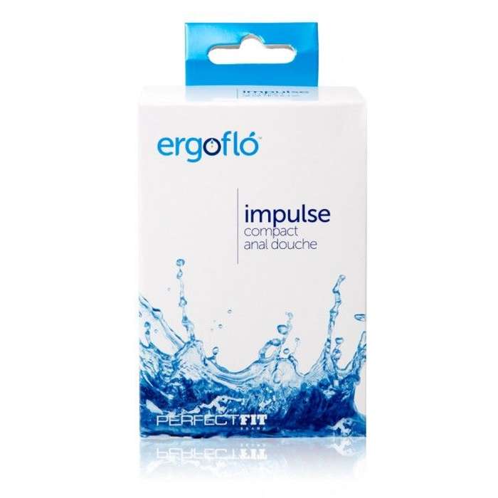 PERFECTFIT ERGOFLO IMPULSE ANAL DOUCHE BLACK