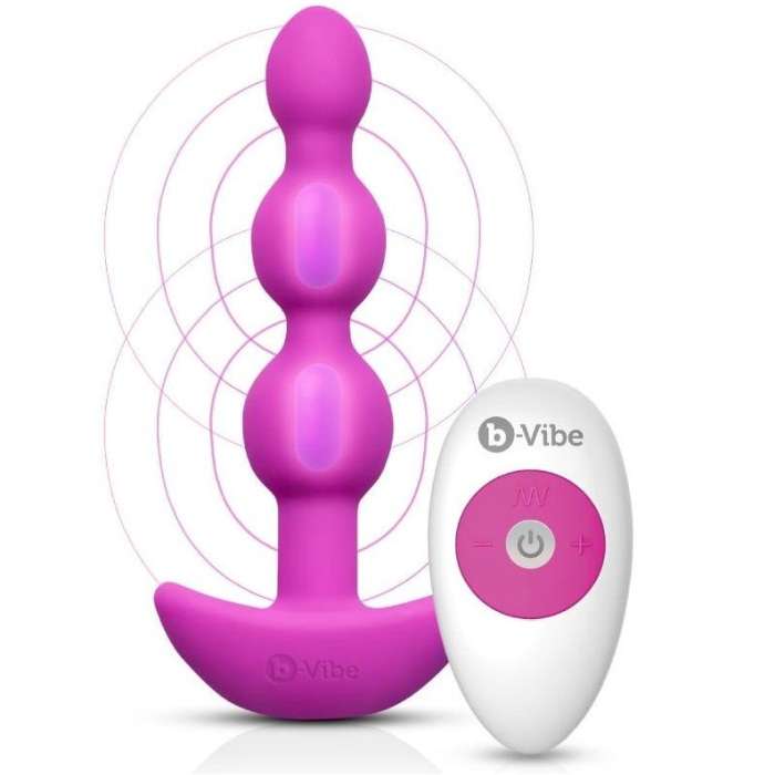 CONTAS ANAIS COM VIBRAÇÃO - B-VIBE TRIPLET