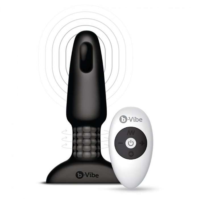 CONTROLO REMOTO - ANAL PLUG 2 NEGRO