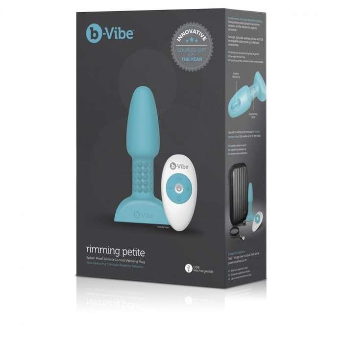 CONTROLO REMOTO - ANAL PLUG PETITE TEAL