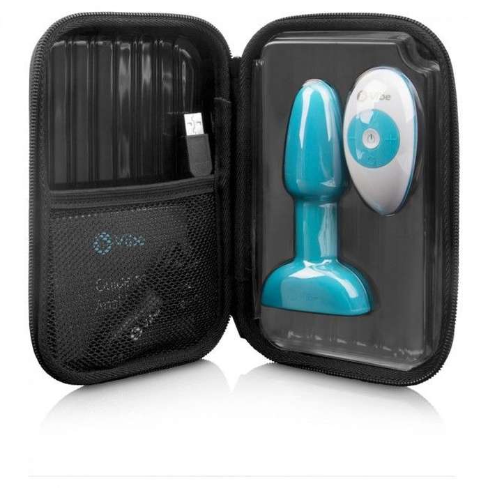 CONTROLO REMOTO - ANAL PLUG PETITE TEAL