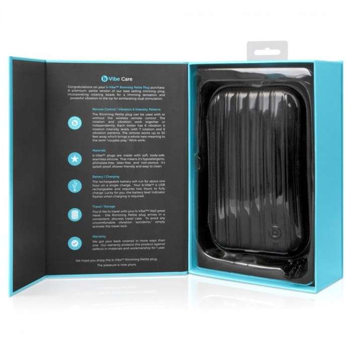 CONTROLO REMOTO - ANAL PLUG PETITE TEAL