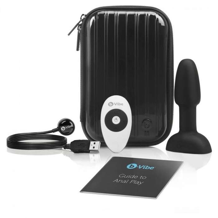 CONTROLO REMOTO ANAL PLUG PETITE NEGRO
