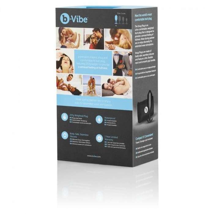 PLUG ANAL DE SILICONE B-VIBE