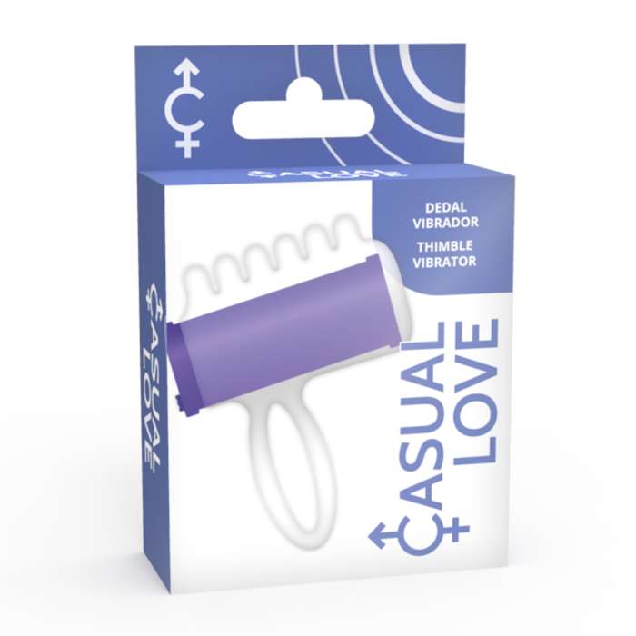 ESTIMULADOR DE DEDO LILAC DE AMOR CASUAL