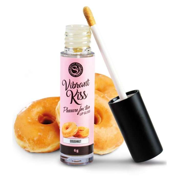 GLOSS COM VIBRAÇÃO  - SECRET PLAY DONUTS