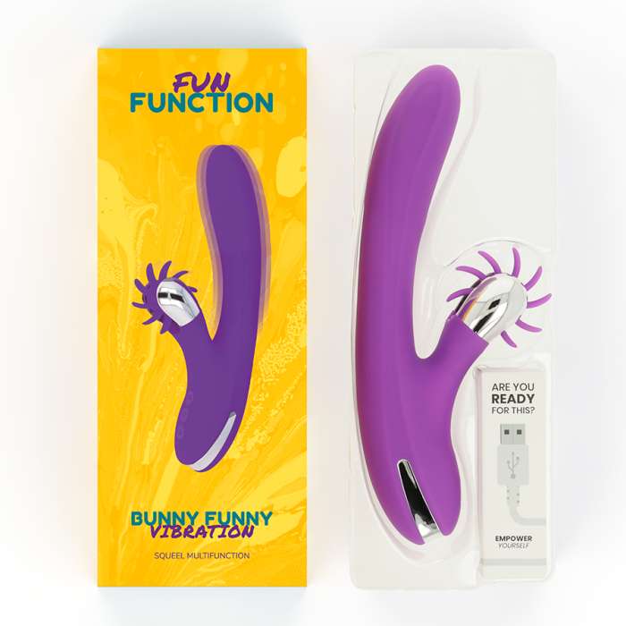 VIBRADOR DUPLA ESTIMULAÇÃO FUN FUNCTION