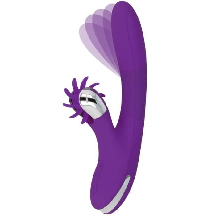 VIBRADOR FLEXIVEL COM ESTIMULADOR DE CLITORIS - FUN FUNCTION BUNNY