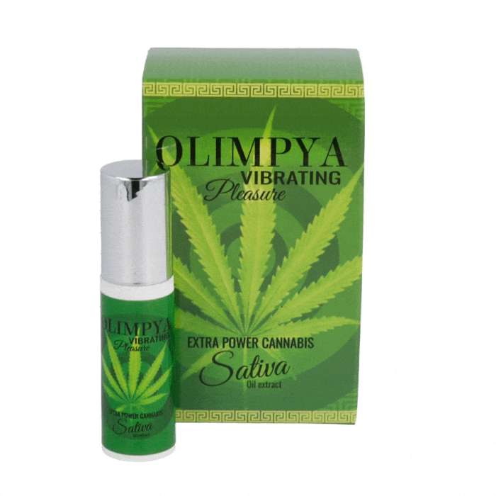 VIBRADOR LIQUIDO ESTIMULANTE - OLIMPYA SATIVA CANNABIS