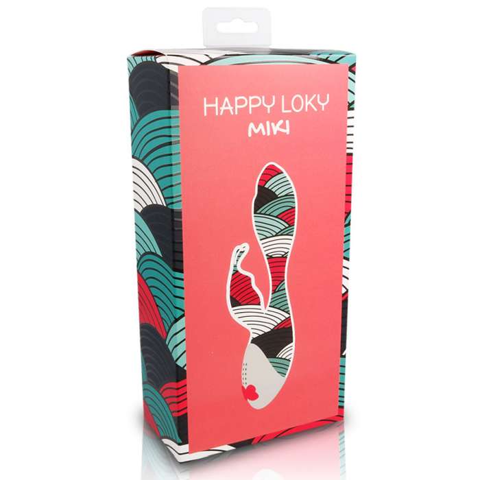 VIBRADOR G-SPOT E ESTIMULADOR CLITORIS - HAPPY LOKY