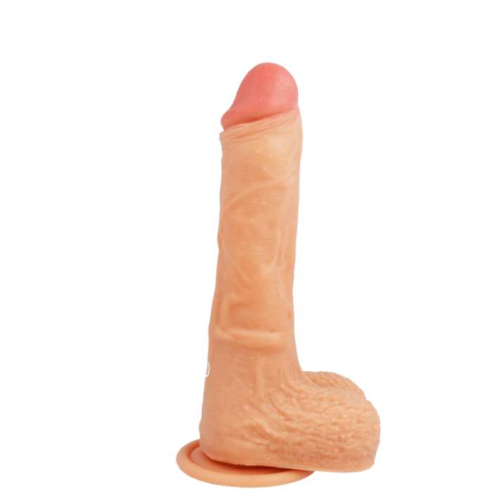 DILDO REALISTICO FLEXIVEL E TÉRMICO COM CONTROLE REMOTO - SYBER SILICOCK MR. RICK