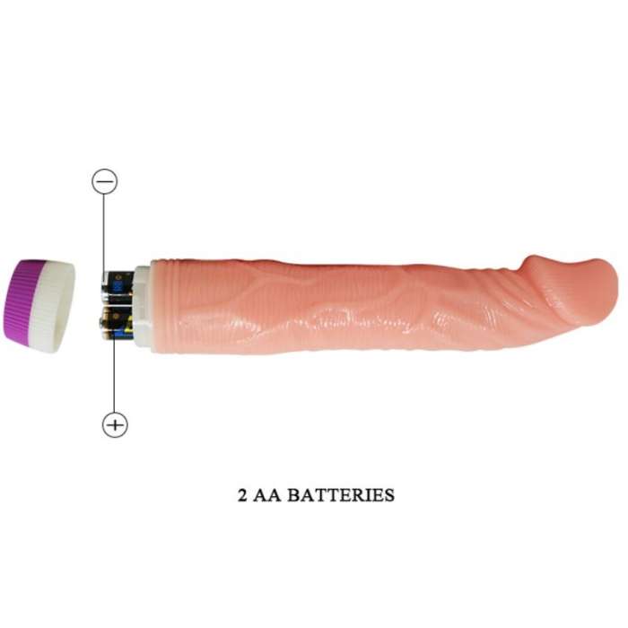 VIBRADOR REALÍSTICO - 22 CM - BAILE VIBRATORS
