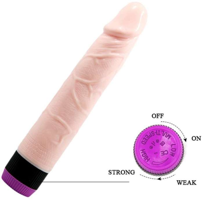 VIBRADOR REALISTICO FLEXIVEL - ADOUR 21,5 CM