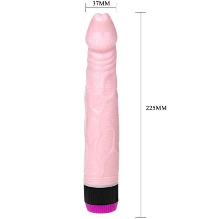 VIBRADOR REALÍSTICO - 22,5 CM - BAILE VIBRATORS