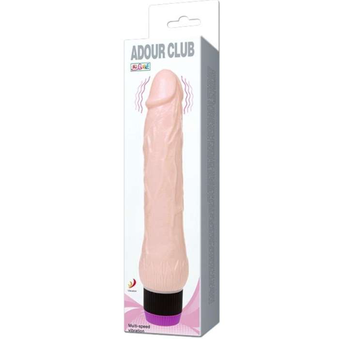 VIBRADOR REALISTICO FLEXIVEL - ADOUR CLUB  22 CM