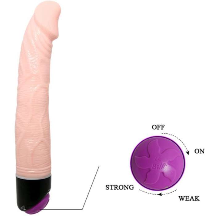 VIBRADOR REALISTICO - 23 CM