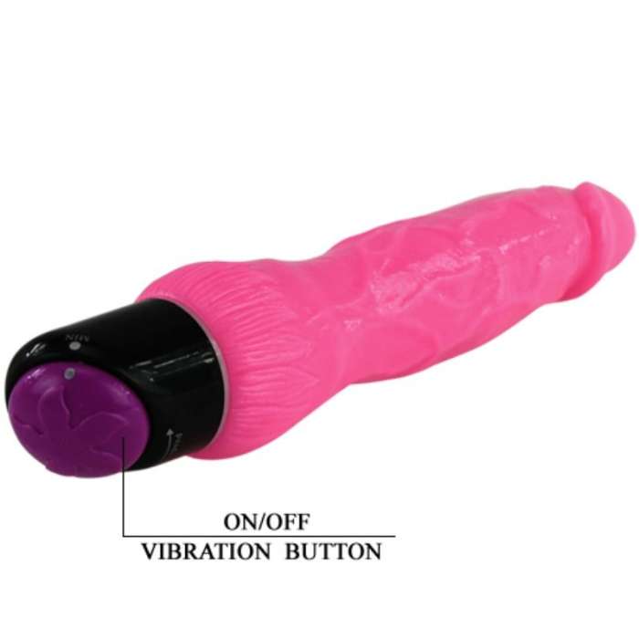 VIBRADOR REALISTICO - 24 CM - ROSA