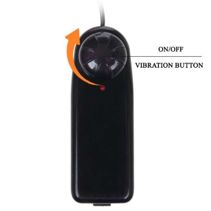 DILDO REALISTICO COM CONTROLO REMOTO - 23,5 CM - BAILE VIBRATORS