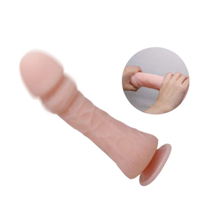 DILDO REALISTICO COM CONTROLO REMOTO - 23,5 CM - BAILE VIBRATORS
