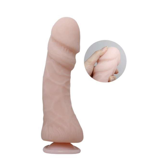 DILDO REALISTICO COM CONTROLO REMOTO - 23,5 CM - BAILE VIBRATORS
