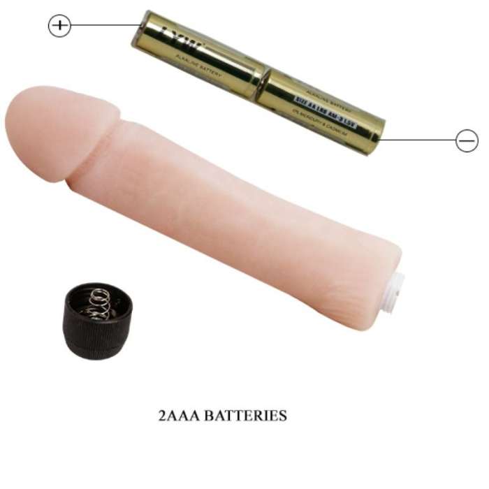 DILDO REALISTICO COM VIBRAÇAO - COMPANTON