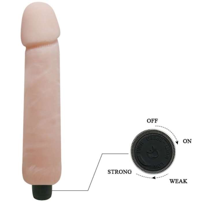 DILDO REALISTICO COM VIBRAÇAO - COMPANTON