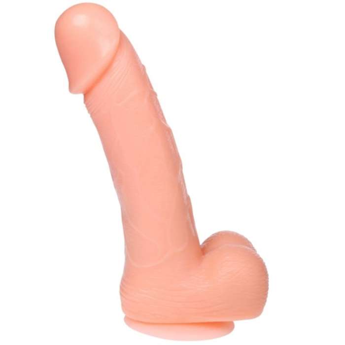DILDO REALISTICO COM FUNÇÃO DE ROTAÇÃO E VIBRAÇÃO - 20 CM