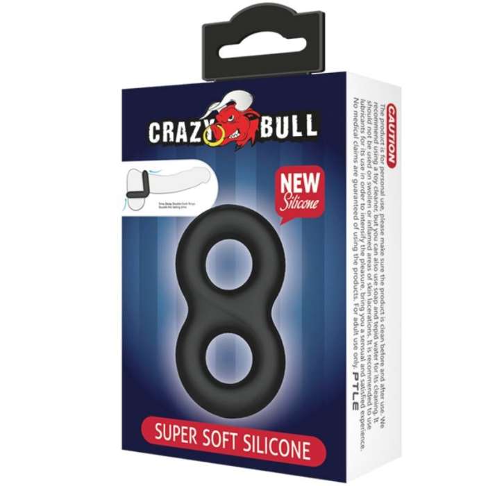 ANEL DUPLO PARA PÉNIS - CRAZY BULL
