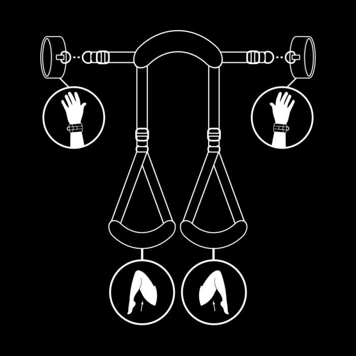 FETISH SUBMISSIVE - PERNAS ABERTAS COM ESPOSAS