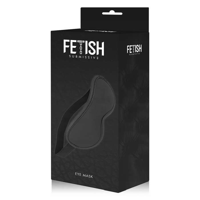 MASCARA DE COURO VEGANO - FETISH SUBMISSIVE