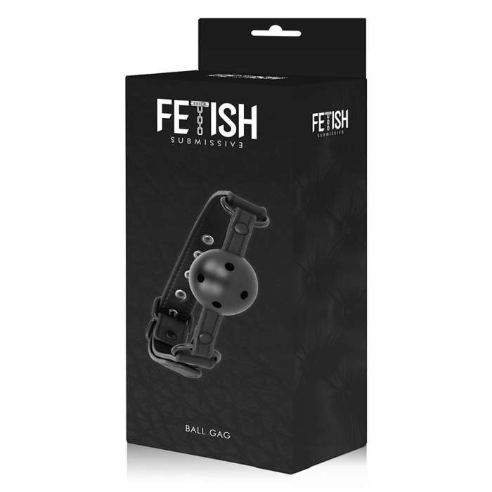 MORDAÇA DE COURO VEGANO - FETISH SUBMISSIVE