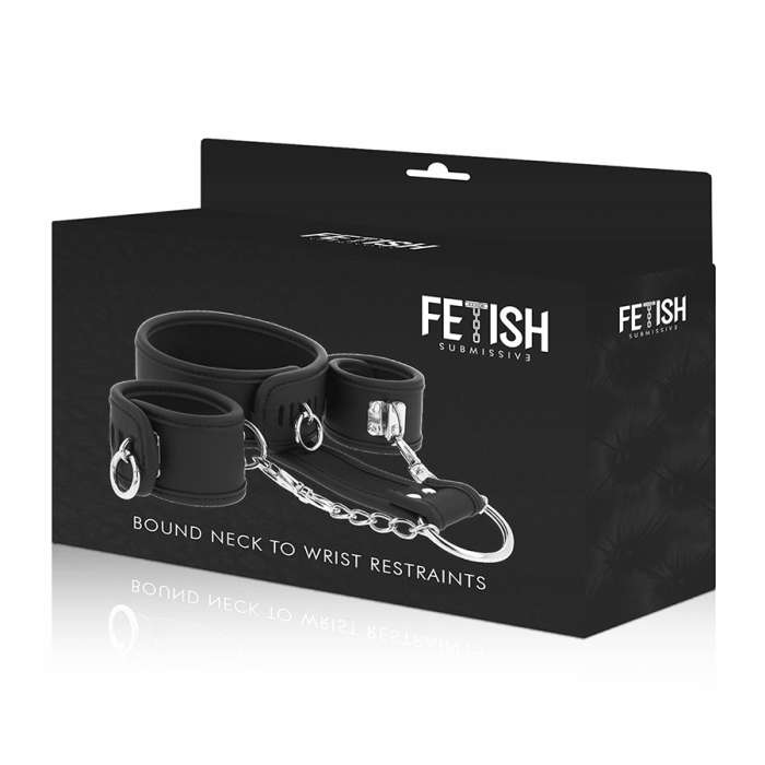 FETISH SUBMISSIVE COLAR E ESPOSAS COURO VEGANO