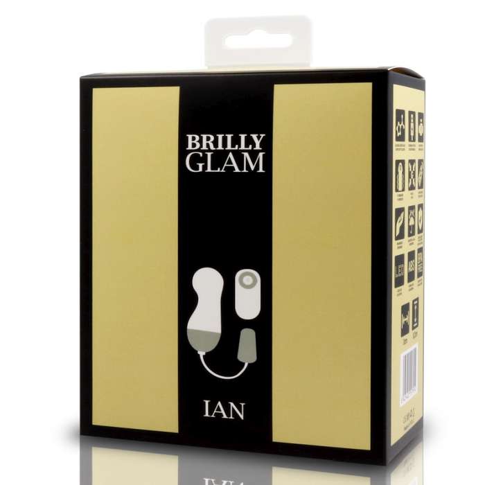 OVO COM VIBRAÇÃO DE CONTROLE REMOTO - IAN - BRILLY GLAM