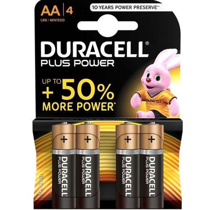 BATERIA ALCALINA DURACELL PLUS POW...