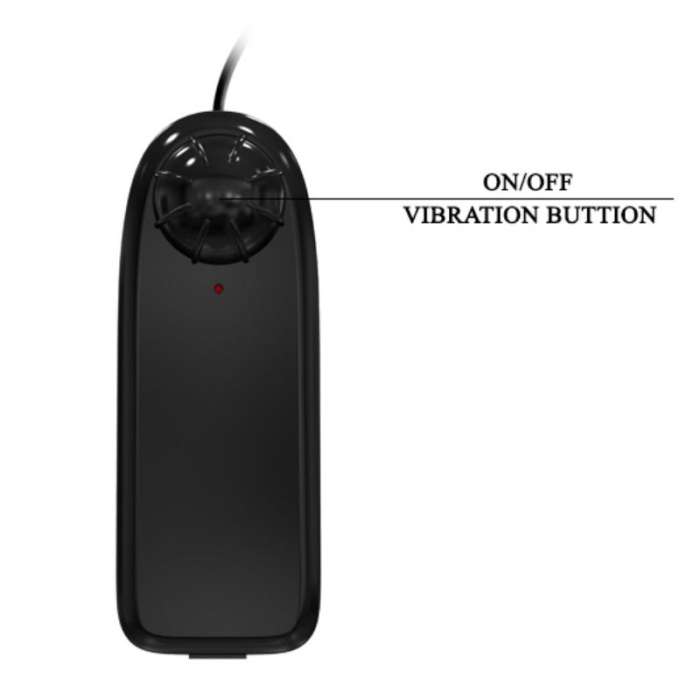 DILDO REALÍSTICO INSUFLÁVEL E VIBRADOR 18,8 CM