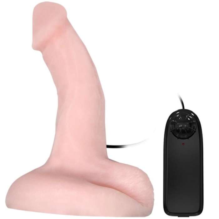 DILDO DE VIBRAÇÃO E ROTAÇÃO COM CONTROLO REMOTO - 22 CM