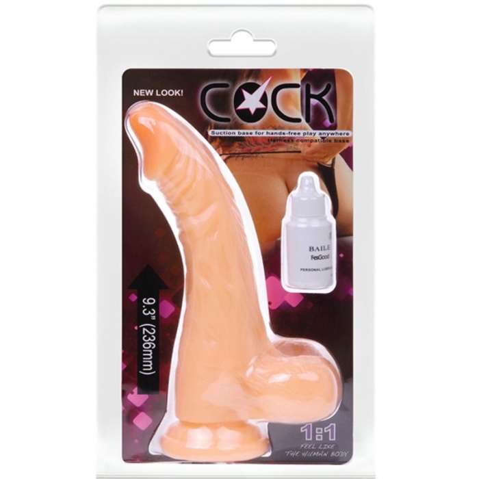 DILDO REALISTICO COM CONTROLE REMOTO - 19 CM
