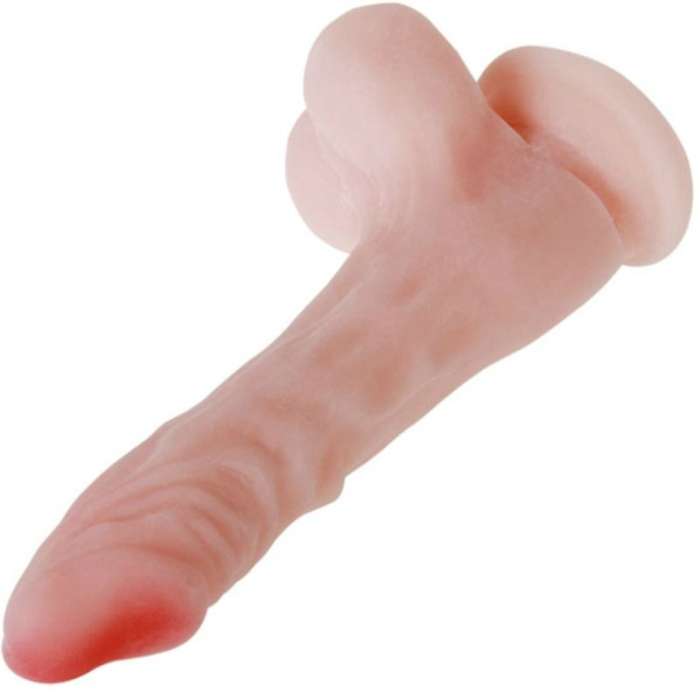 DILDO REALISTICO C/ VENTOSA 21,6 CM - COCK