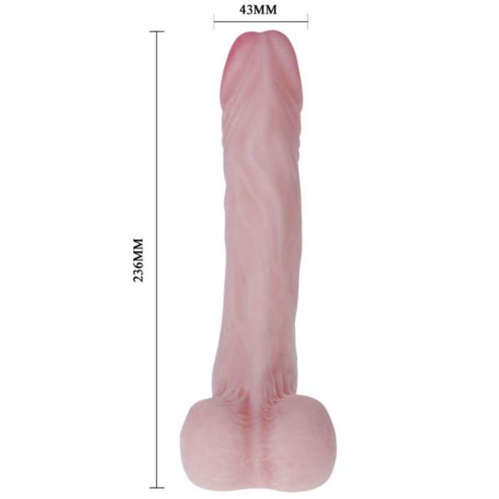 DILDO REALÍSTICO COM VENTOSA - COCK
