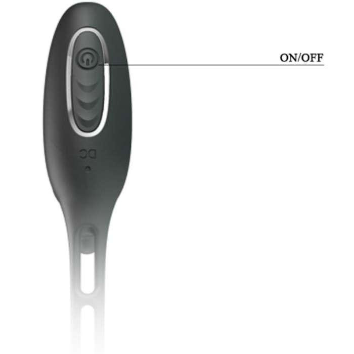 ANEL PARA PÉNIS COM PLUG ANAL - PRETTY LOVE BOTTOM