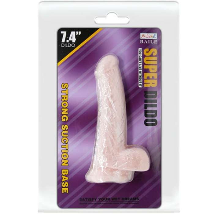BAILE SUPER DILDO REALISTIC DILDO CARNE 18,8 CM