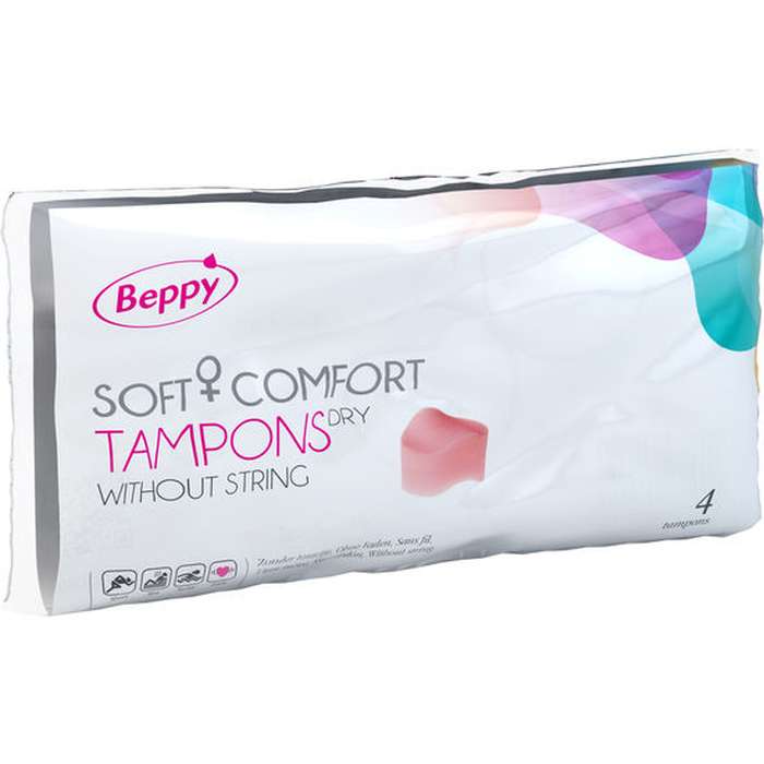 TAMPÃO MENSTRUAL  4 UNIDADES - BEPPY