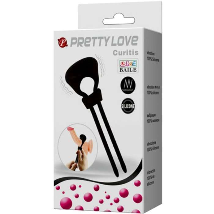 ANEL AJUSTÁVEL COM VIBRACAO - PRETTY MALE