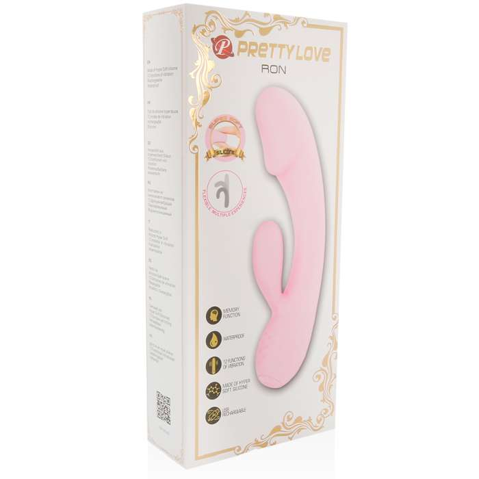 VIBRADOR DUPLA ESTIMULAÇÃO ROSA SMART