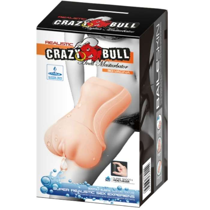 MASTURBADOR PELE DE ÁGUA - CRAZY BULL