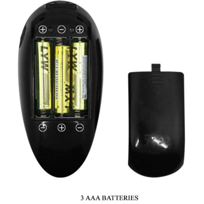 ARNES COM DILDO COM VIBRAÇAO E CONTROLE REMOTO - PRETTY LOVE