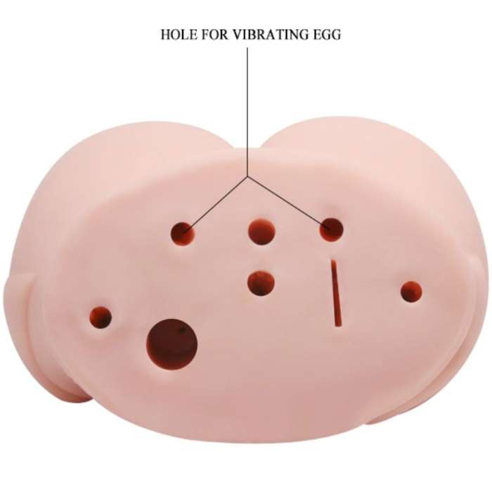 ANUS REALÍSTICO E VAGINA COM VIBRAÇÃO - CRAZY BULL