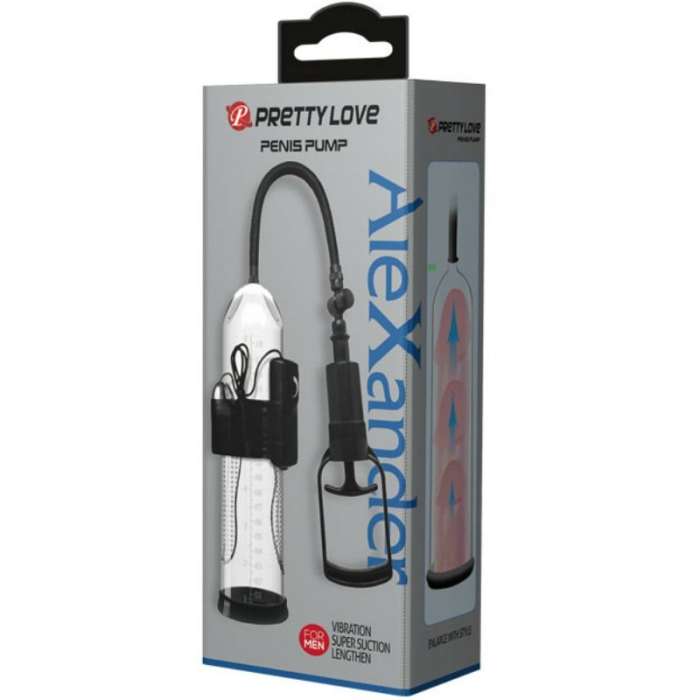 BOMBA COM VIBRAÇAO ALEXANDER - PRETTY LOVE