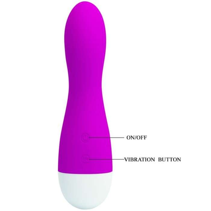 VIBRADOR COM ESTIMULADOR DE CLITORIS - PRETTY LOVE SMART KYLE