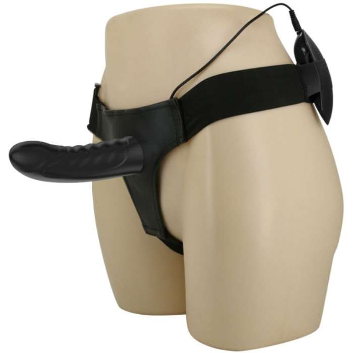 PRETTY LOVE MARVIN STRAP ON COM VIBRAÇÃO E DILDO OCO